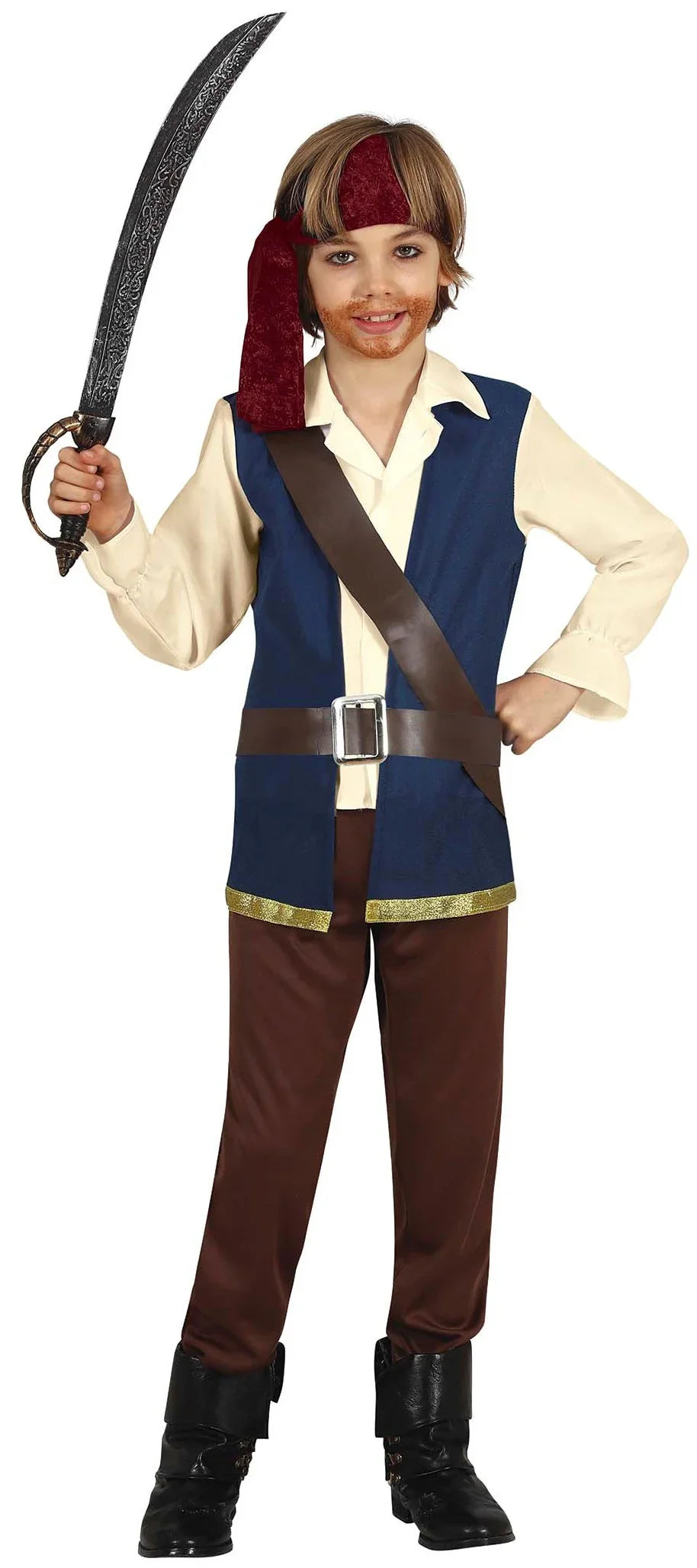 Disfraz de Pirata Corsario para Niño Piratas Infantiles Guirca